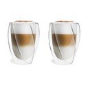 Komplekt 2 kahekordse seinaga latte-klaasi, 300 ml - Vialli Design