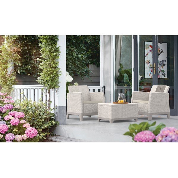 Plastikust aiakohvilaud 52x75 cm Scandi - Keter-image-1