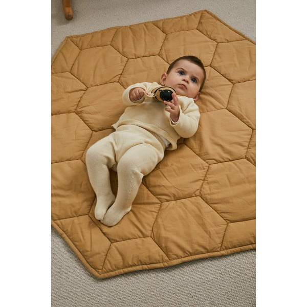 Kollane laste mängumatt Honeycomb - Lorena Canals-image-2
