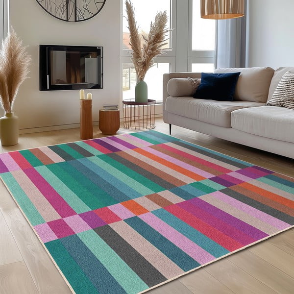 Värviline  pestav vaip 120x180 cm Acid Rain - Mila Home-image-3