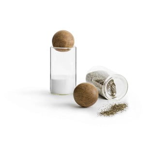 Tammepuust soola- ja pipraterari Oval - Sagaform