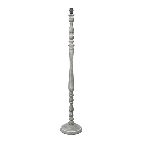 Šedá volně stojící lampa Clayre & Eef, výška 134 cm