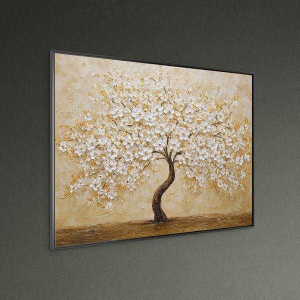 Trükitud pilt raamiga 80x60 cm Golden Tree - Styler-image-1