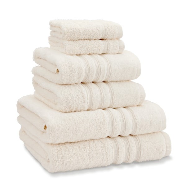 Kreemid froteerätikud 6tk komplektis Zero Twist - Catherine Lansfield