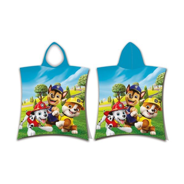 Puuvillane laste pontšo suurus 3-8 aastat Paw Patrol - Jerry Fabrics