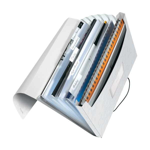 Valge portfelliga kohver WOW - Leitz-image-2