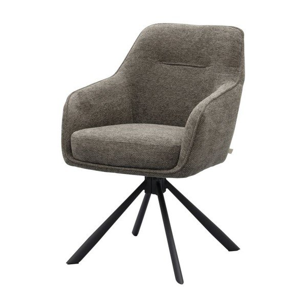 Tumehall polsterdatud söögitool käetugedega Avola - Unique Furniture-image-2