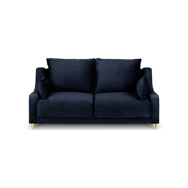 Tmavě modrá pohovka Mazzini Sofas Pansy, 150 cm-image-2