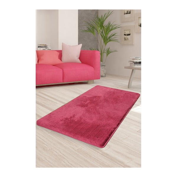 Růžový koberec Milano, 140 x 80 cm