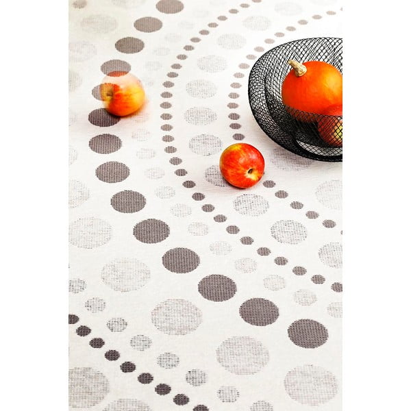 Valge ja hall kahepoolne vaip , 70 x 140 cm Oola - Narma-image-3