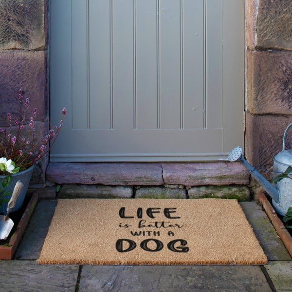 Uksematt 40x60 cm Life Is Better With a Dog - Artsy Doormats-image-3