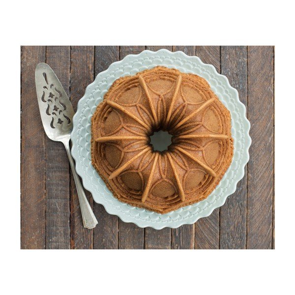 Hõbedast koogivorm , 2,1 l Cathedral - Nordic Ware-image-1