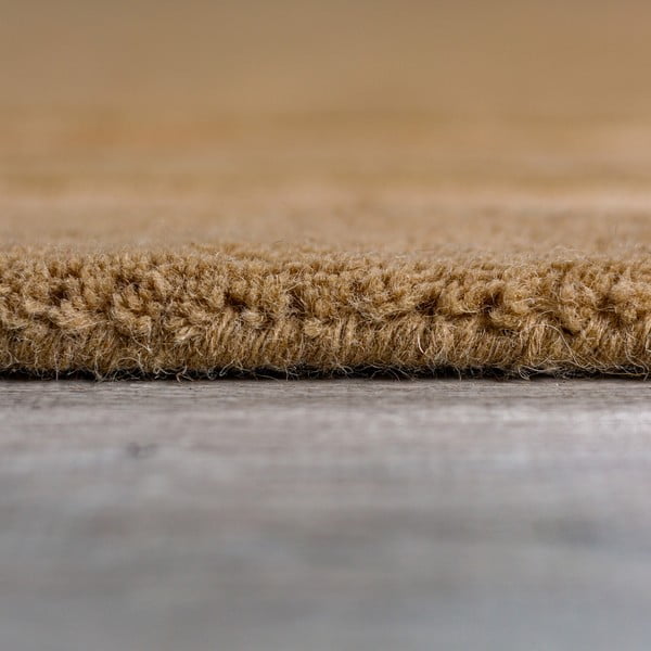 Terrakottapunane käsitsi kootud villane vaip 120x170 cm Gatsby - Flair Rugs-image-4