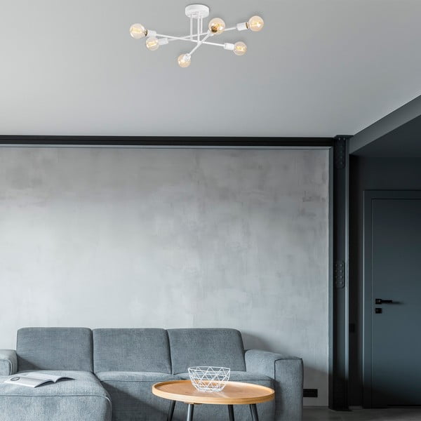 Valge laevalgusti 64x64 cm Flower - Opviq lights-image-1