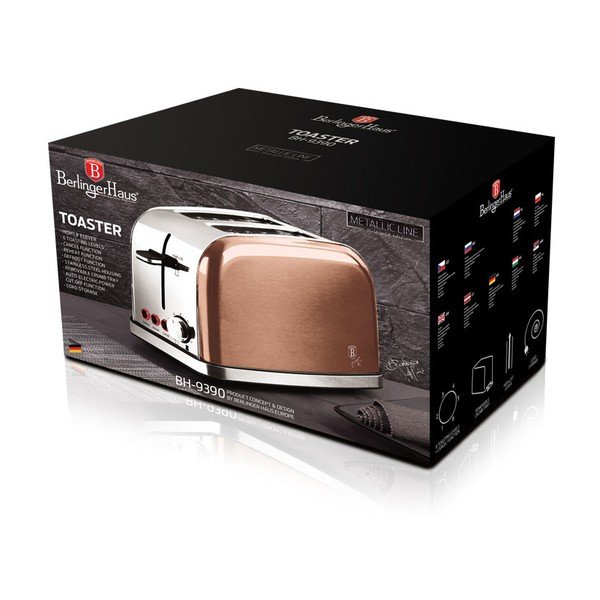 Beež röster Rosegold Metallic Line - BerlingerHaus-image-3