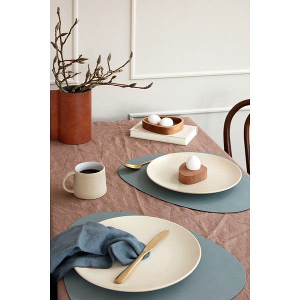 Öko-nahast lauamatt 37x44 cm Curve L Nupo - LIND DNA-image-1