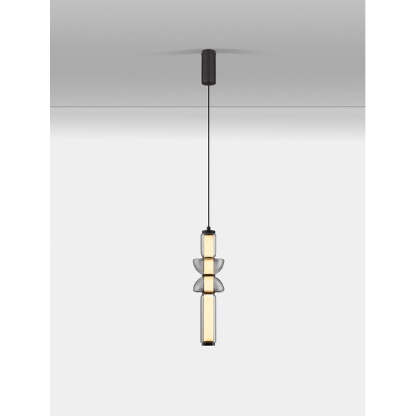 Hallist klaasist hämardatav LED-rippvalgusti ø 12 cm Ulon - Nova Luce-image-3