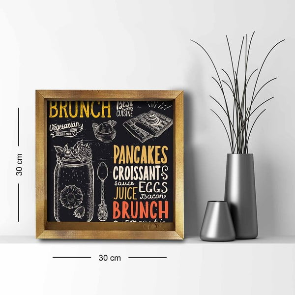 Maal 30x30 cm Brunch - Wallity-image-1
