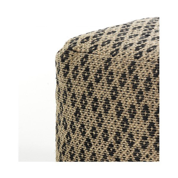 Juutist istuv pouf -D Nagar - Tomasucci-image-1