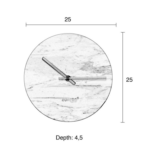 Mustast marmorist seinakell - Zuiver-image-2