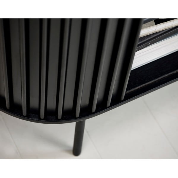 Must tammedekooriga kapp 125x110 cm Siena - Unique Furniture-image-1