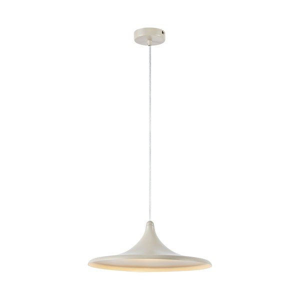 Beež metallist hämardatav LED-ripatslamp ø37x13 cm Beam - Markslöjd