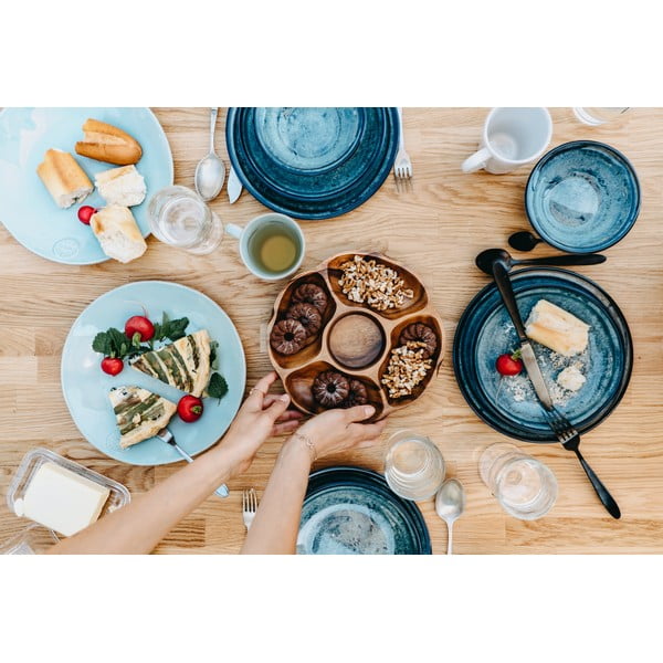 Türkiissinine keraamiline taldrik , ⌀ 27 cm Nova - Costa Nova-image-1