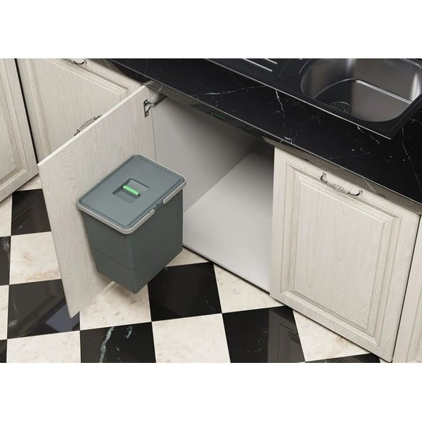 Integreeritav plastikust prügikast 18 l Easy - Elletipi-image-1