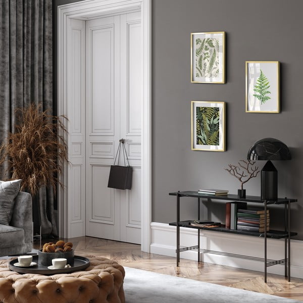 Plakatid, 3tk komplektis 30x40 cm Fern-image-1