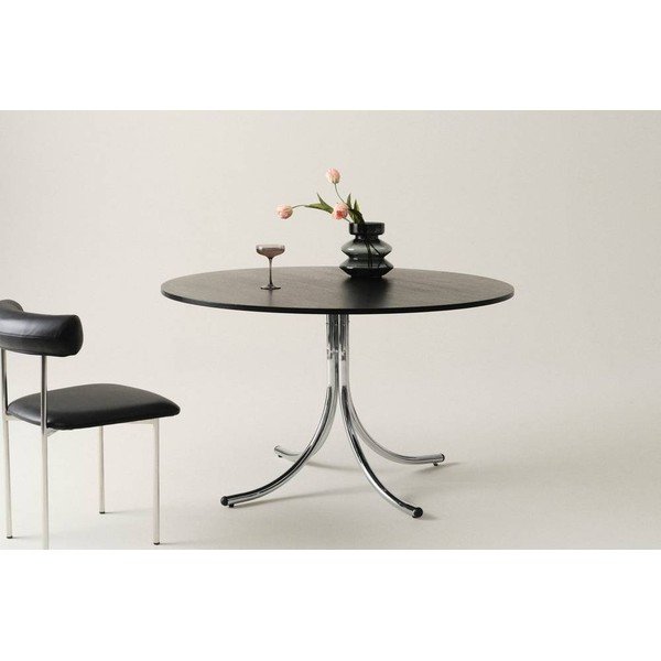 Metallist ümmargune söögilaud ø 130 cm Chipley - Jotex-image-1