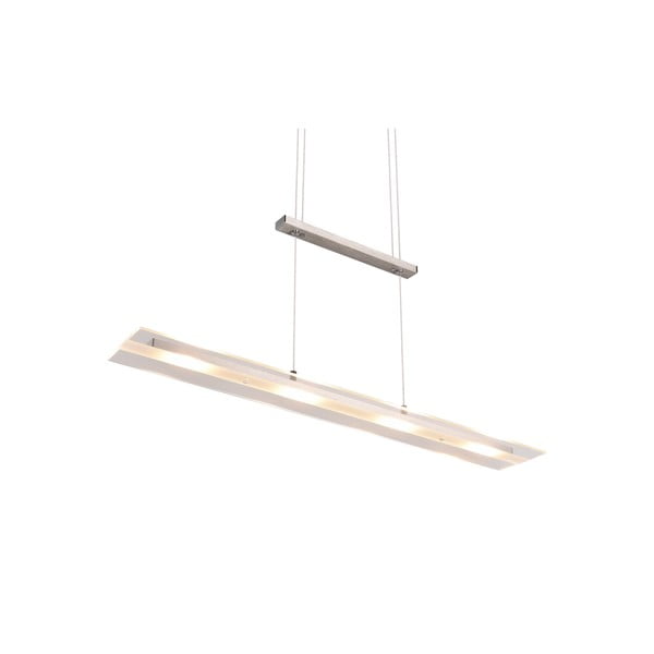 Hall LED rippvalgusti klaasist varjuga abil Milos - Reality-image-4