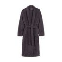 Antratsiitne puuvillane hommikumantel, suurus XL/XXL Terry - HIP