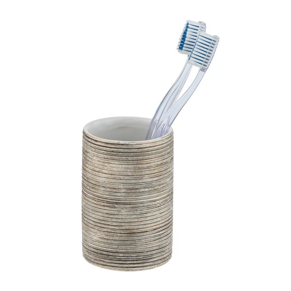 Pruun keraamiline tass hambaharjade jaoks Fedio - Wenko-image-1