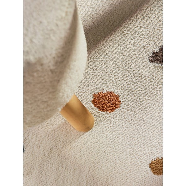 Kreem laste vaip ø160 cm Funny Dots – Hanse Home-image-4