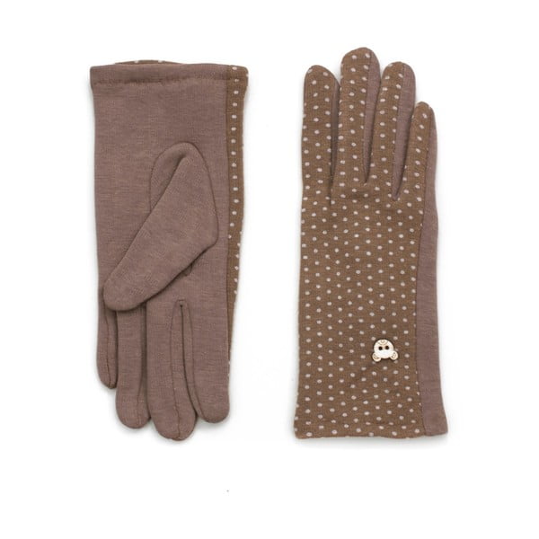 Světle hnědé dámské rukavice Art of Polo Lana
