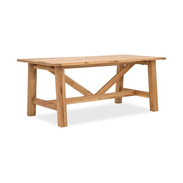 Jídelní stůl Idallia Oak, 180x90 cm