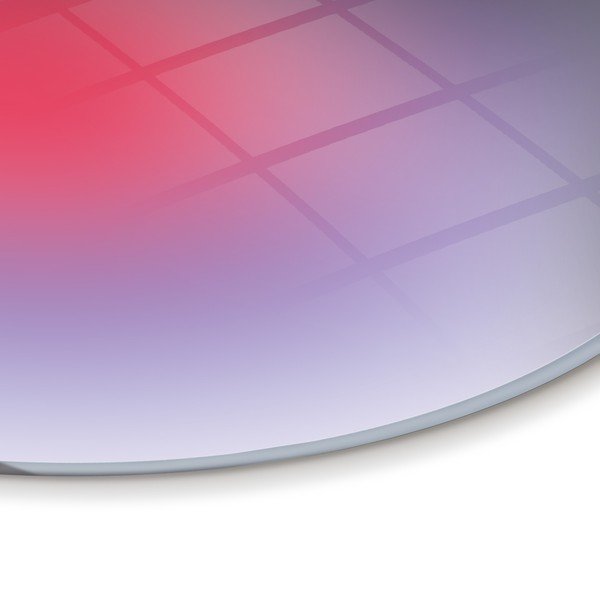 Trükitud klaasist pilt ø 70 cm Halo - Styler-image-4