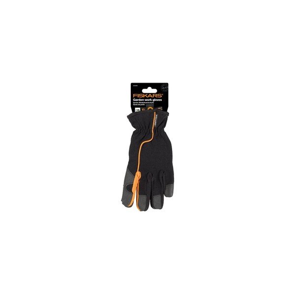 Meeste mustad töökindad , suurus 10 - Fiskars-image-1