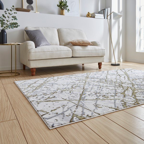 Helehall-kuldne vaip 80x150 cm Artemis - Think Rugs-image-2
