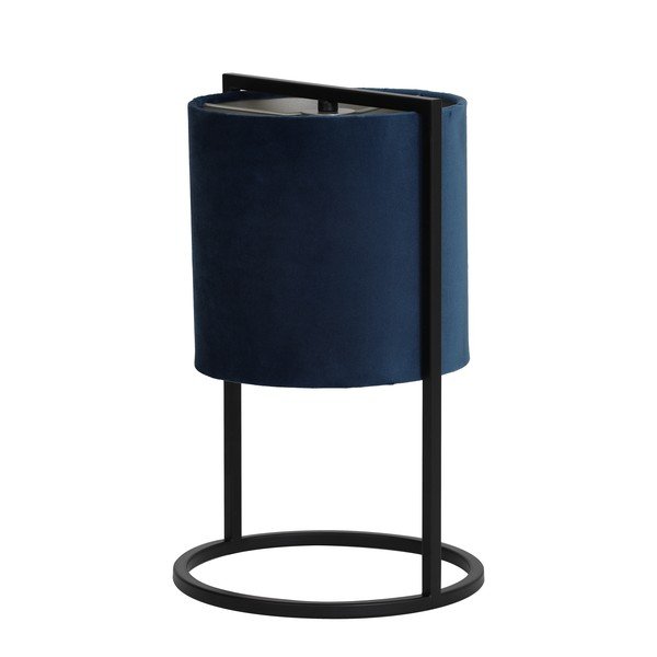 Must-tumesinine laualamp (kõrgus 35 cm) Santos - Light & Living-image-3