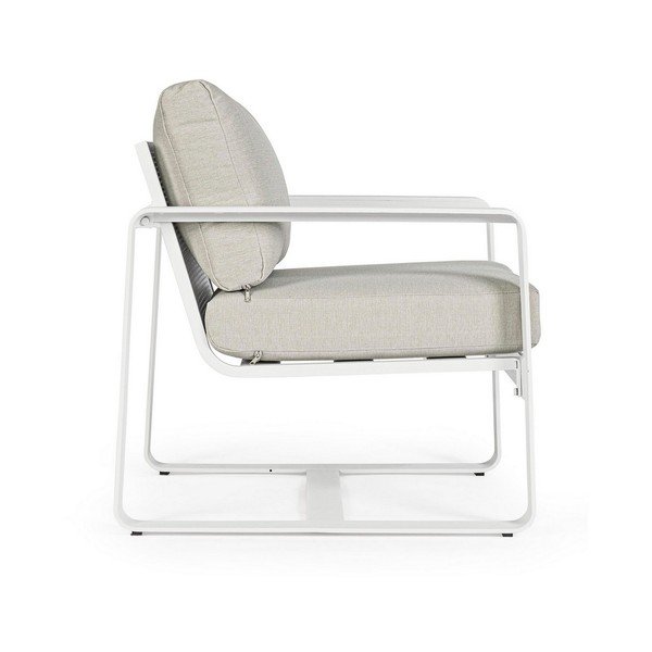 Valge metallist aiatool Merrigan - Bizzotto-image-3