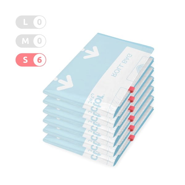 Vaakumkotid 6 tk komplektis Roll Up S - Compactor-image-1