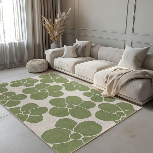 Roheline pestav vaip 160x230 cm Green Meadow - Mila Home-image-1