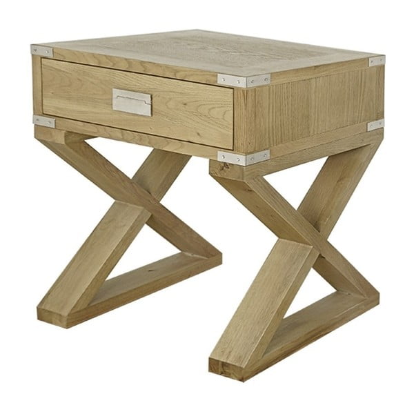 Příruční stolek z dubového dřeva Artelore Anne