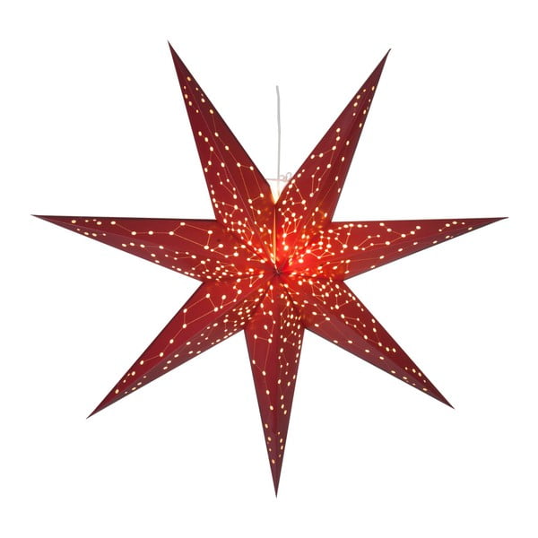Červená svítící hvězda Best Season Galaxy Red, 10 0cm