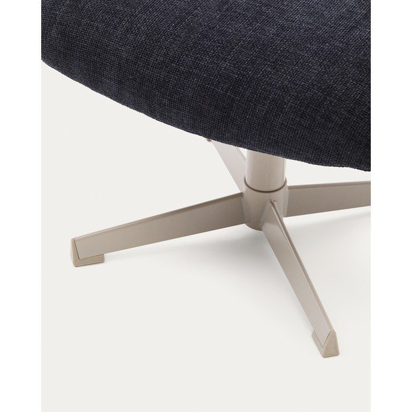 Tumesinine šenillist jalatugi Teryl - Kave Home-image-4