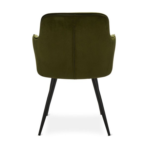 Khaki värvi sametised söögitoolid 2tk komplektis Nadja - Furnhouse-image-2