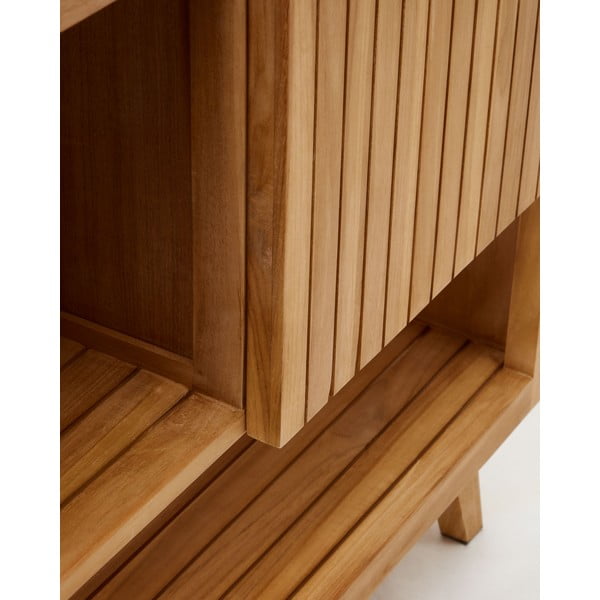 Madal tiikpuidust valamukapp 140x80 cm Kuveni - Kave Home-image-4