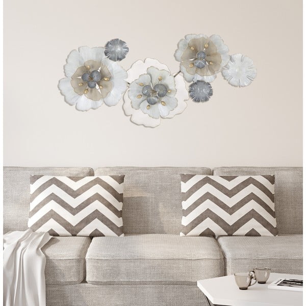 Metallist seinakaunistus , 119 x 60 cm Flowery - Mauro Ferretti-image-4