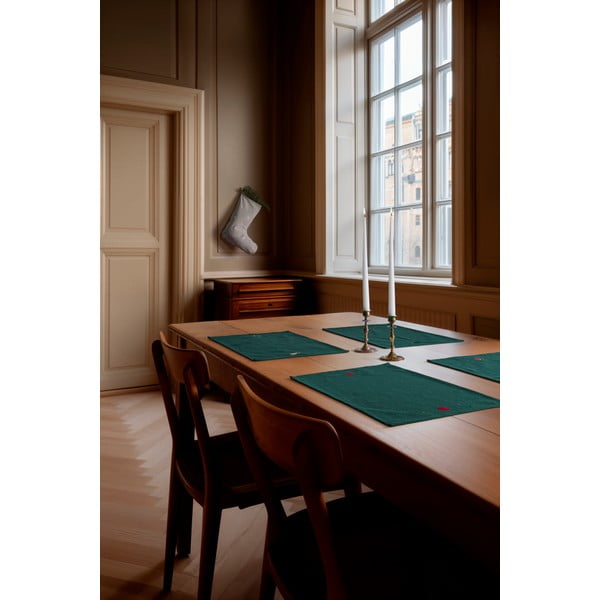 Jõulumotiiviga puuvillaseguga linik 30x43 cm Christmas Fable - JUNA-image-4